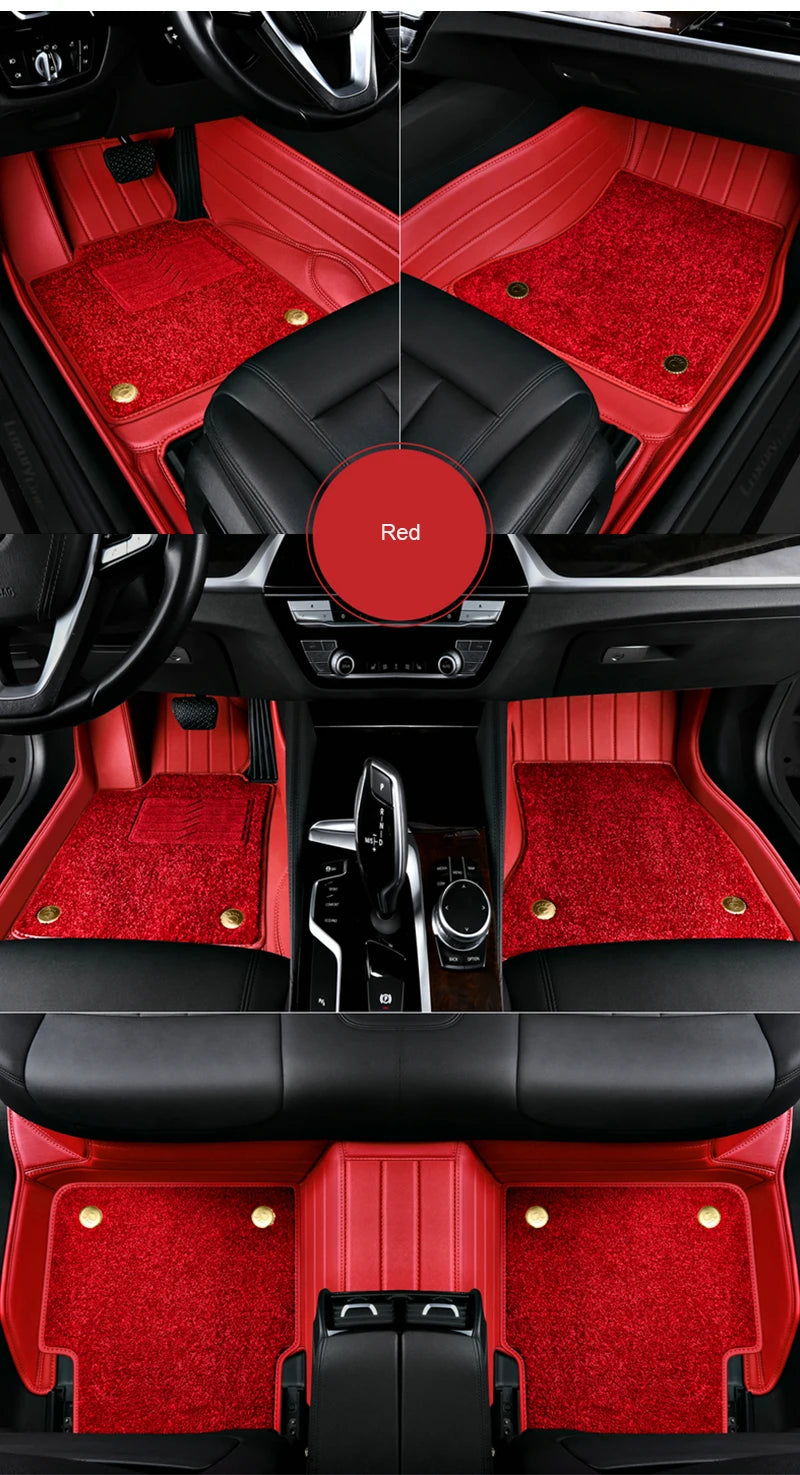 Custom Fit Leather Car Floor Mats for Tank 300
