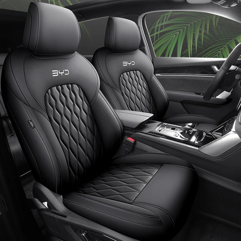 Custom Fit Leather Car Seat Covers for BYD Tang EV DM-i DM-P