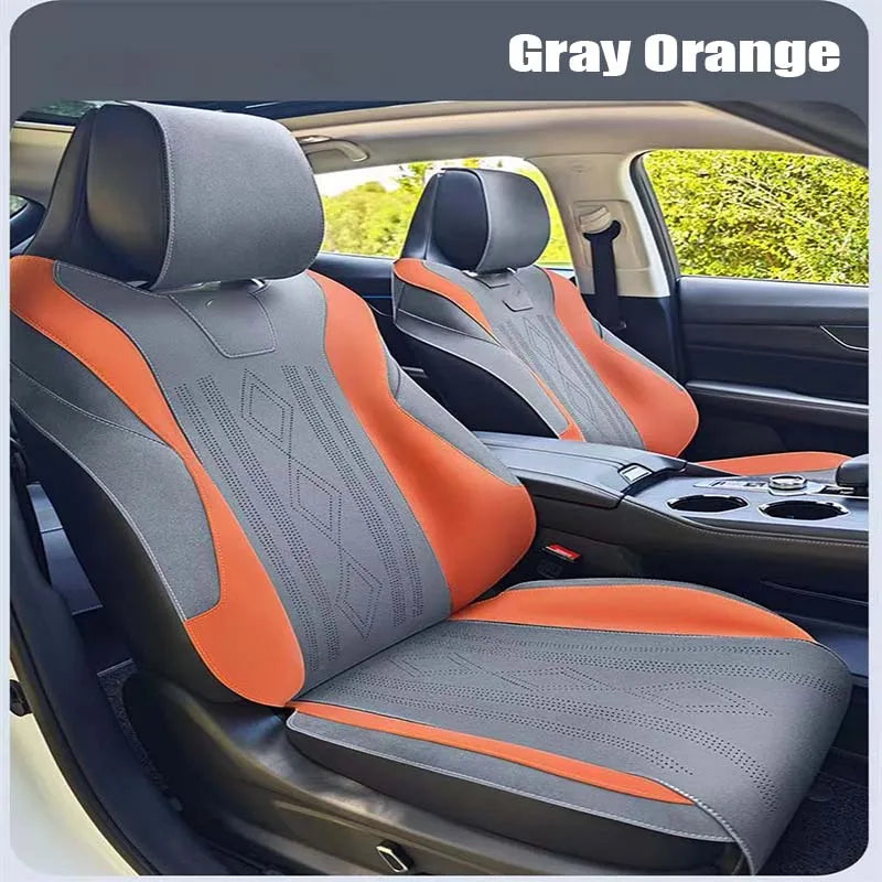 Custom Half-Cover Suede Saddle Seat Cushion Pads for Changan UNI-K (2020-2023)