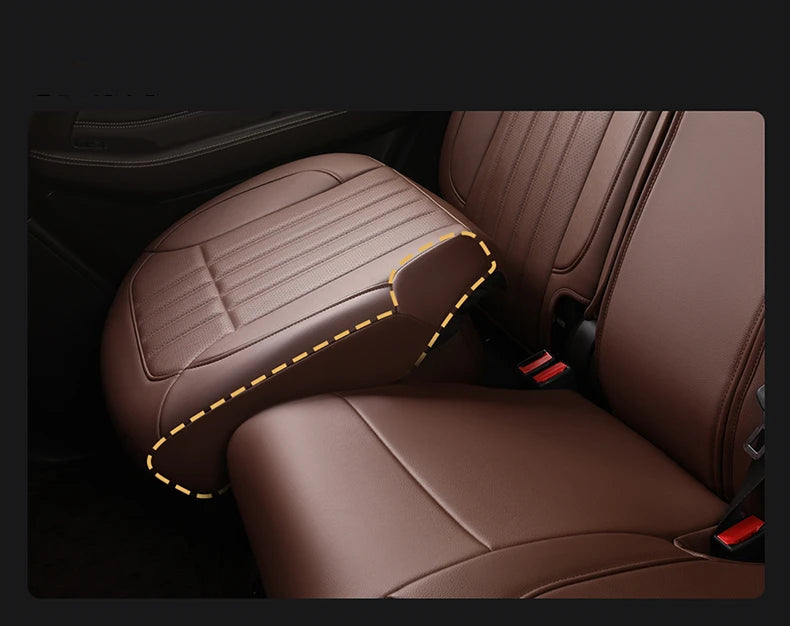 Custom Fit Leather Car Seat Covers for Mercedes-Benz C-Class W204