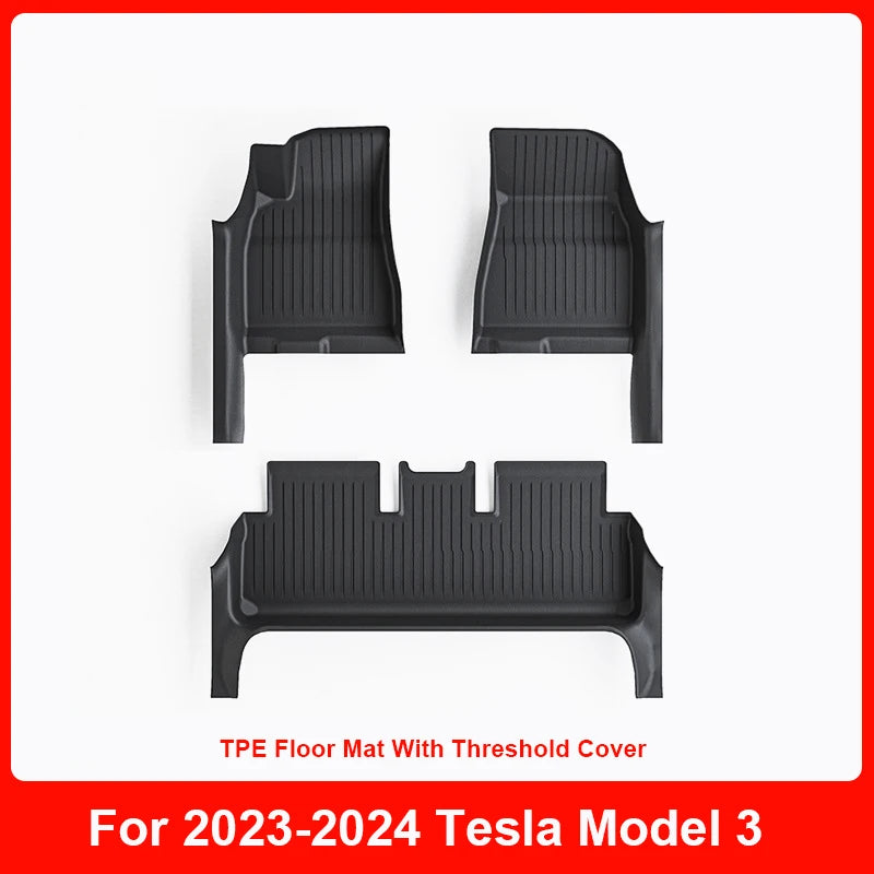 Custom TPE Floor Mats for Tesla Model 3