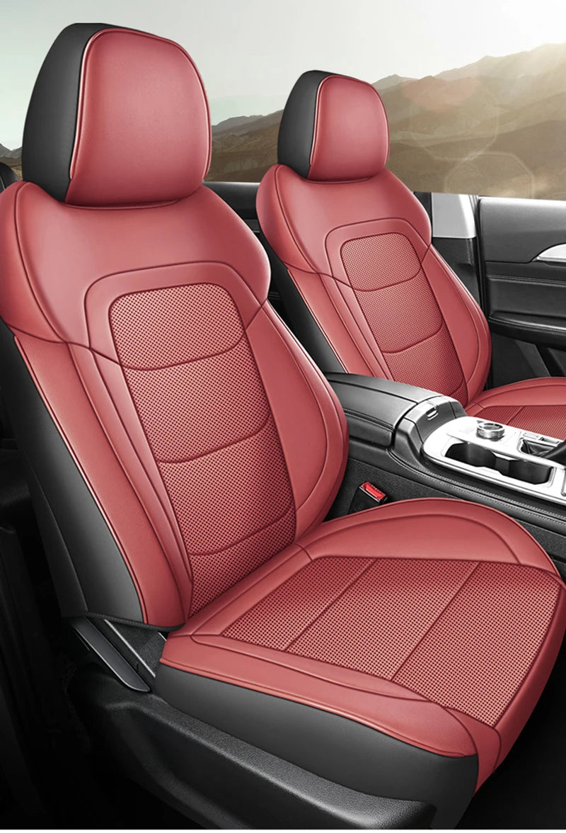 Custom Fit Leather Car Seat Covers for Jetour X70 / X70 PLUS
