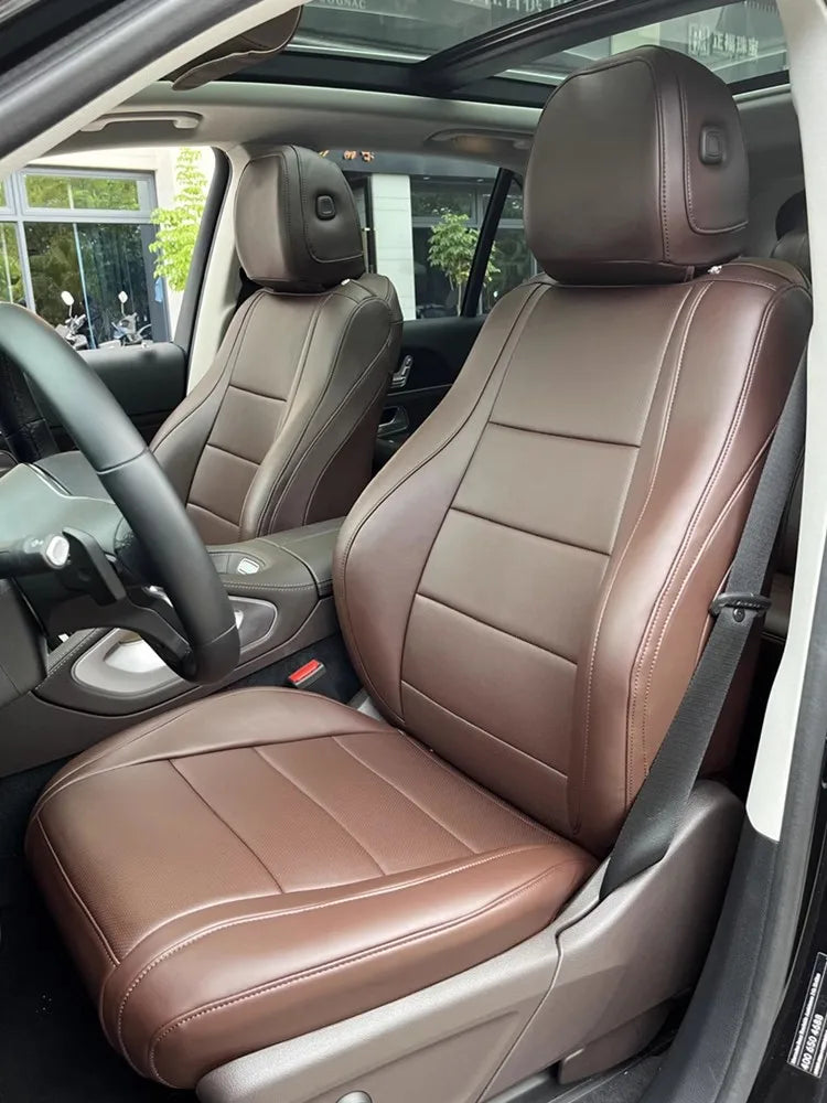 Custom Fit Leather Seat Covers for Mercedes Benz GLE 350