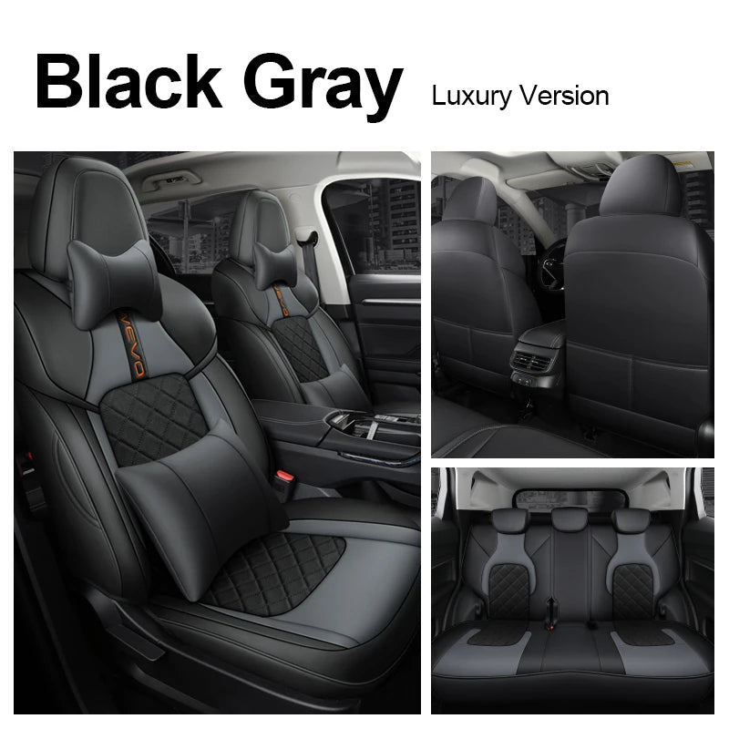 Custom Fit Leather Car Seat Covers for Haval Jolion 5-Seater