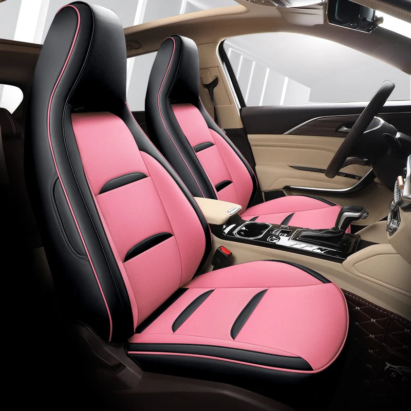 Custom Fit Leather Car Seat Covers for FAW Bestune T77 Pro (2019–2023)