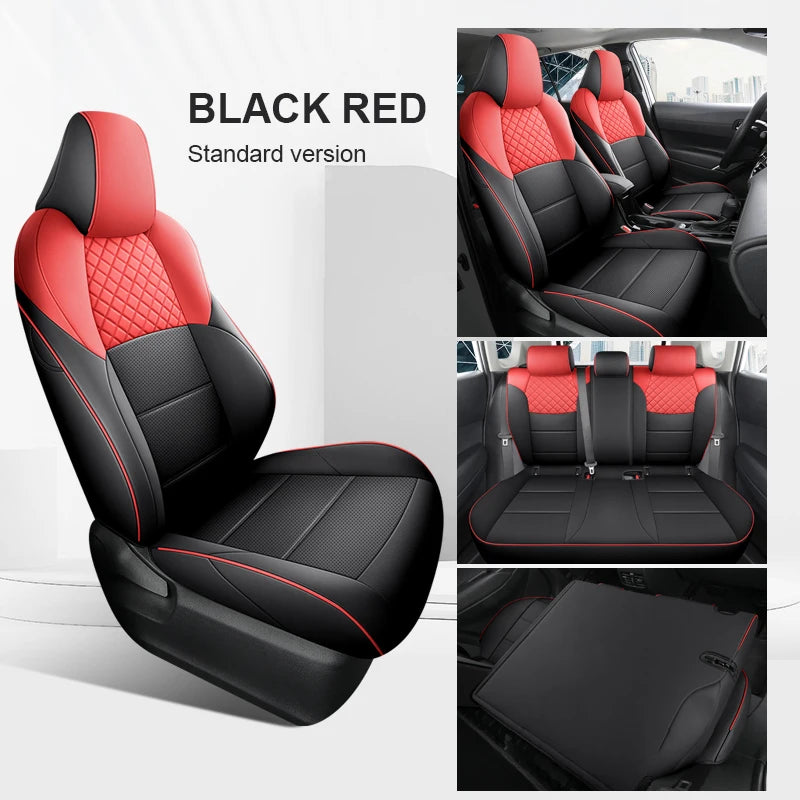 Custom Fit Leather Car Seat Covers for Toyota bZ4X
