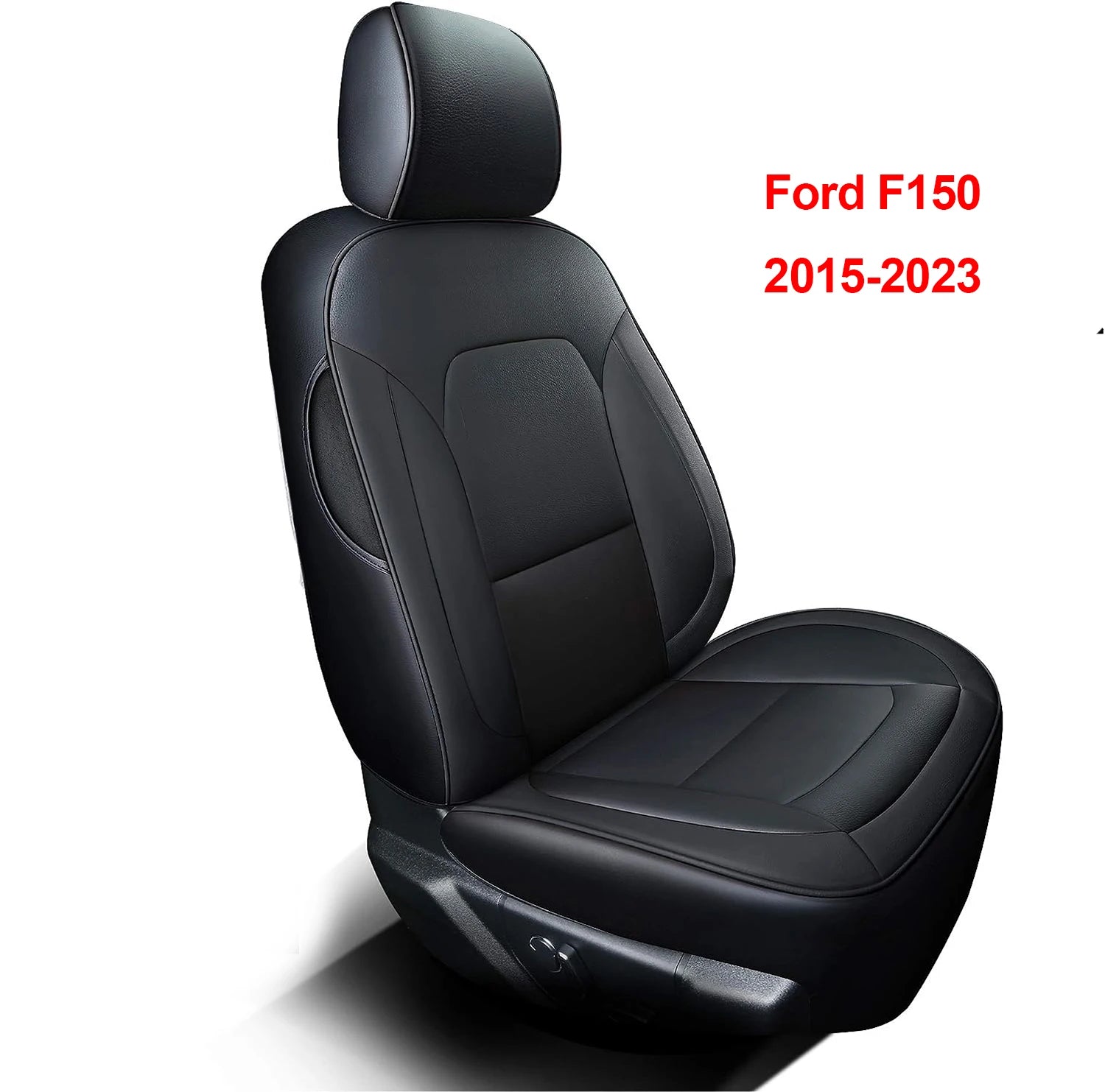 Custom Fit Leather Car Seat Covers for Ford F150 (2015–2023)