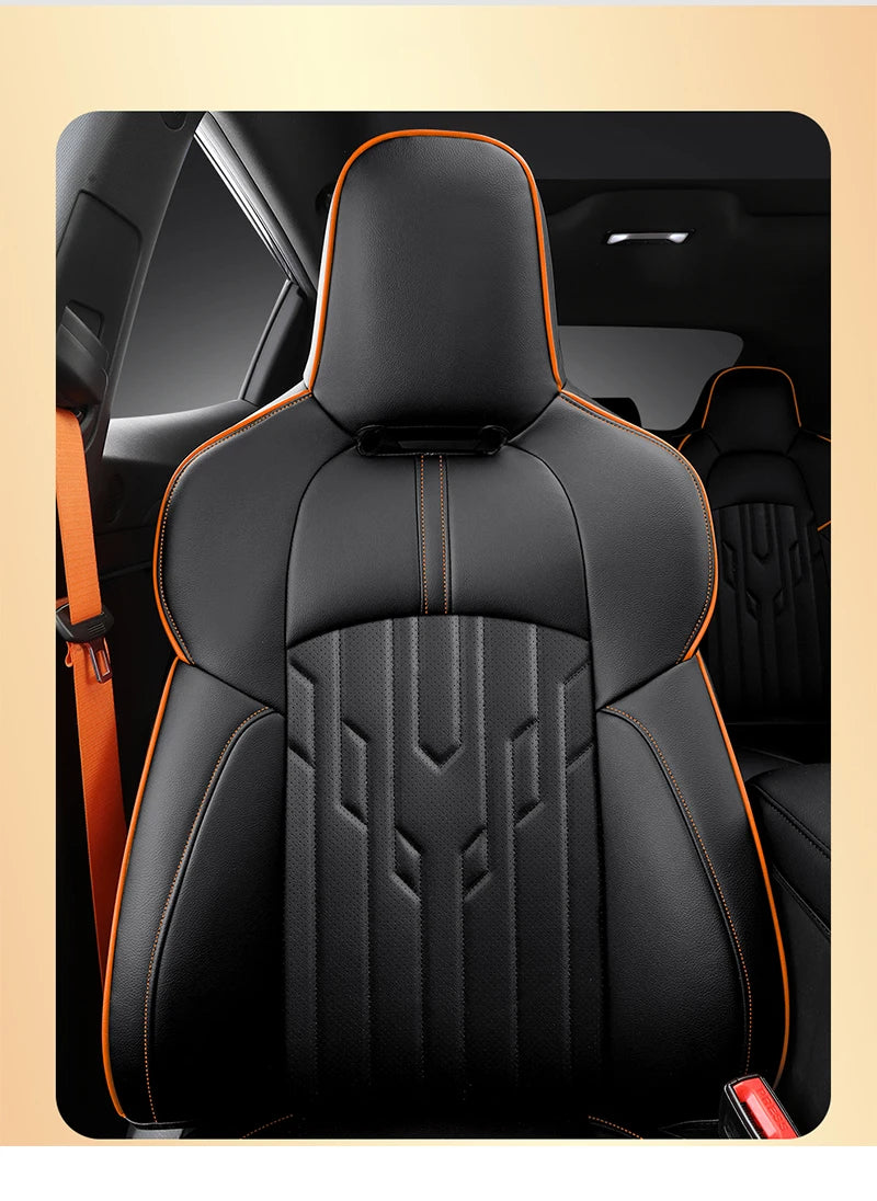 Custom Fit Leather Seat Covers for 2020 Changan UNI-T Full Set
