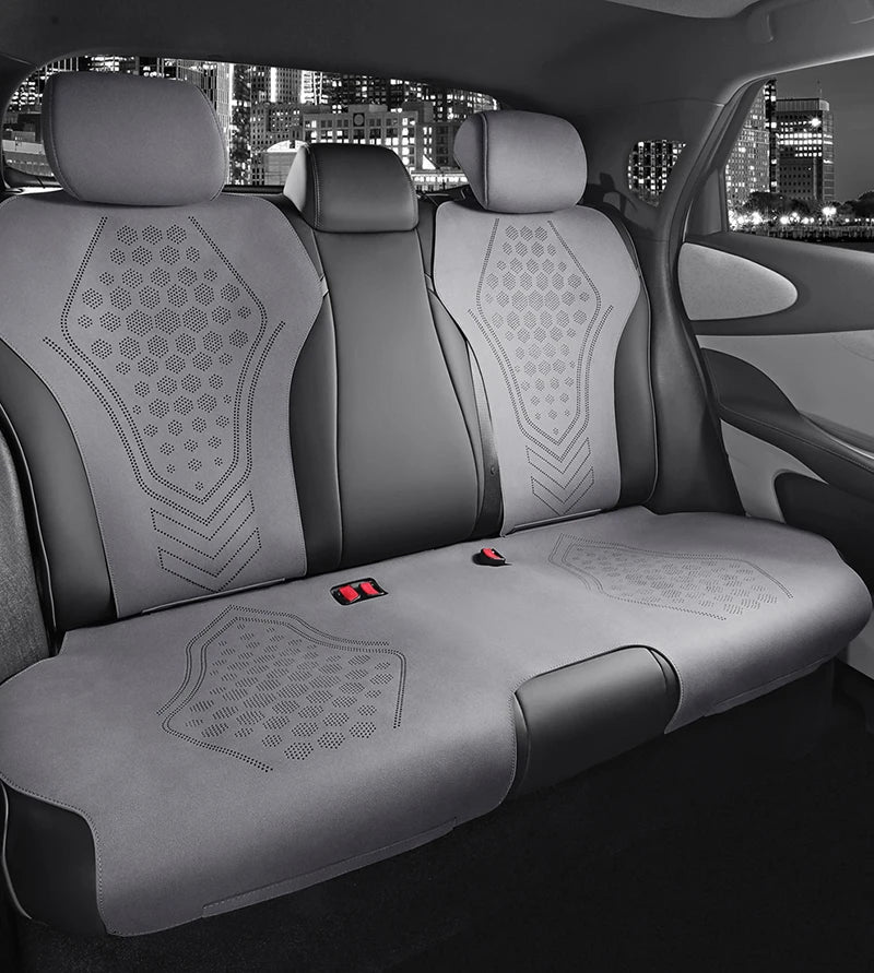 Custom Half-Cover Suede Seat Cushion Pads for BYD Dolphin