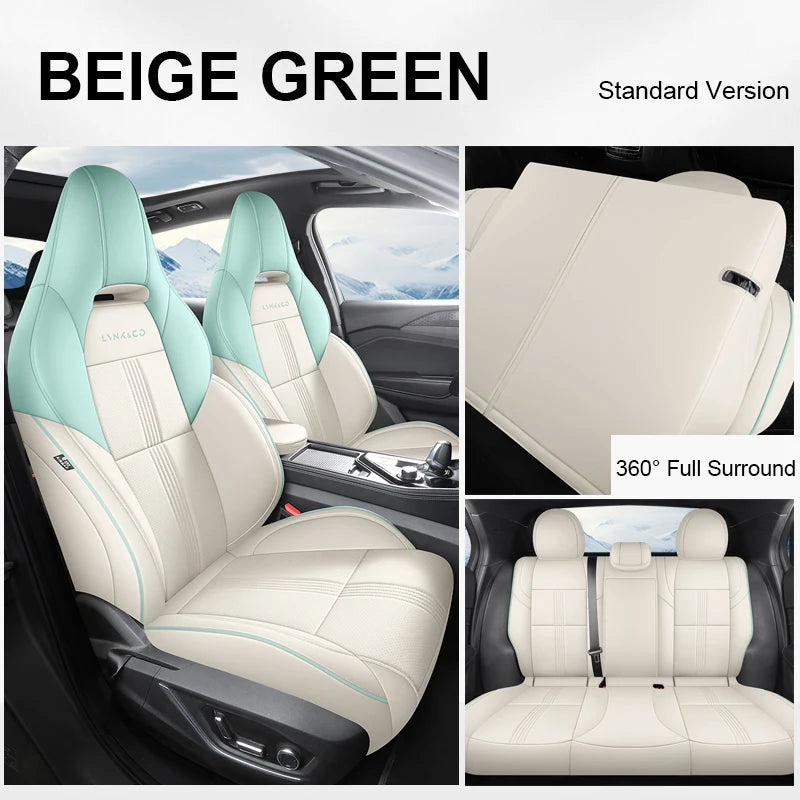 Custom Fit Leather Car Seat Covers for Lynk & Co 03 (2023–2024)