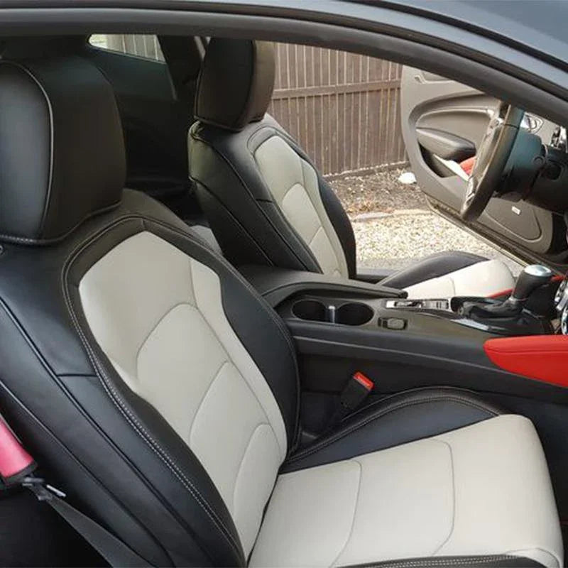 Custom Fit Leather Seat Covers for Chevrolet Camaro