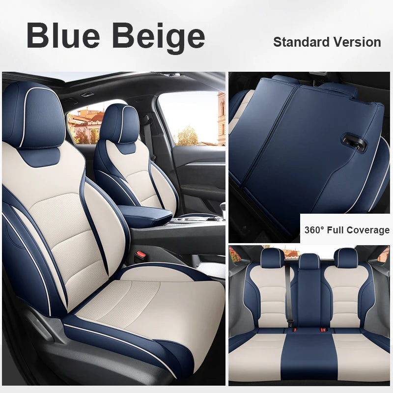 Custom Fit Leather Car Seat Covers for Geely Atlas Boyue