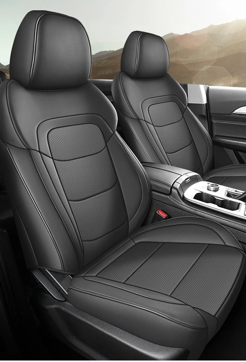 Custom Fit Leather Car Seat Covers for Jetour X70 / X70 PLUS