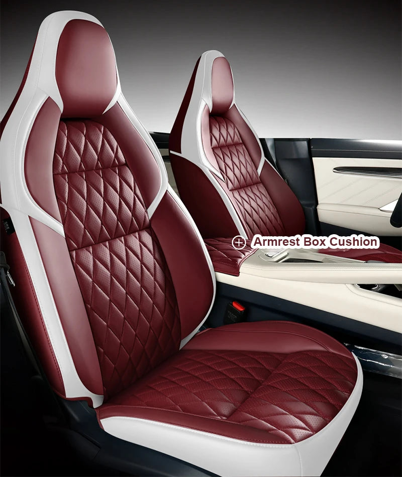 Custom Fit Leather Car Seat Covers for Zeekr 001