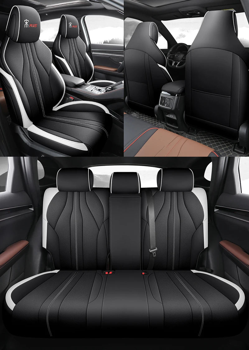 Custom Fit Leather Car Seat Covers for BYD Song Plus EV (2021–2025)