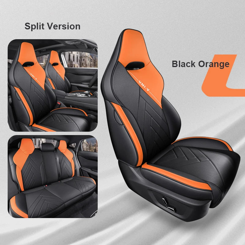 Custom Fit Car Seat  Leather Covers for 2022 Changan UNI-V