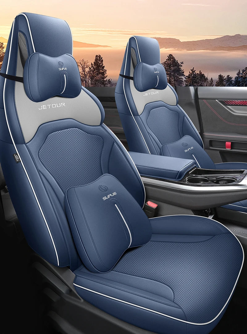 Custom Fit Leather Car Seat Covers for Jetour Dashing