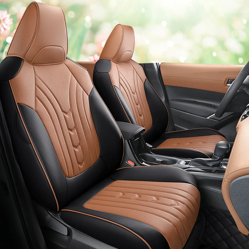 Custom Fit Leather Car Seat Covers for Toyota Corolla Cross