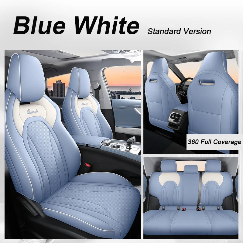 Custom Fit Leather Car Seat Covers for Chery Omoda 05
