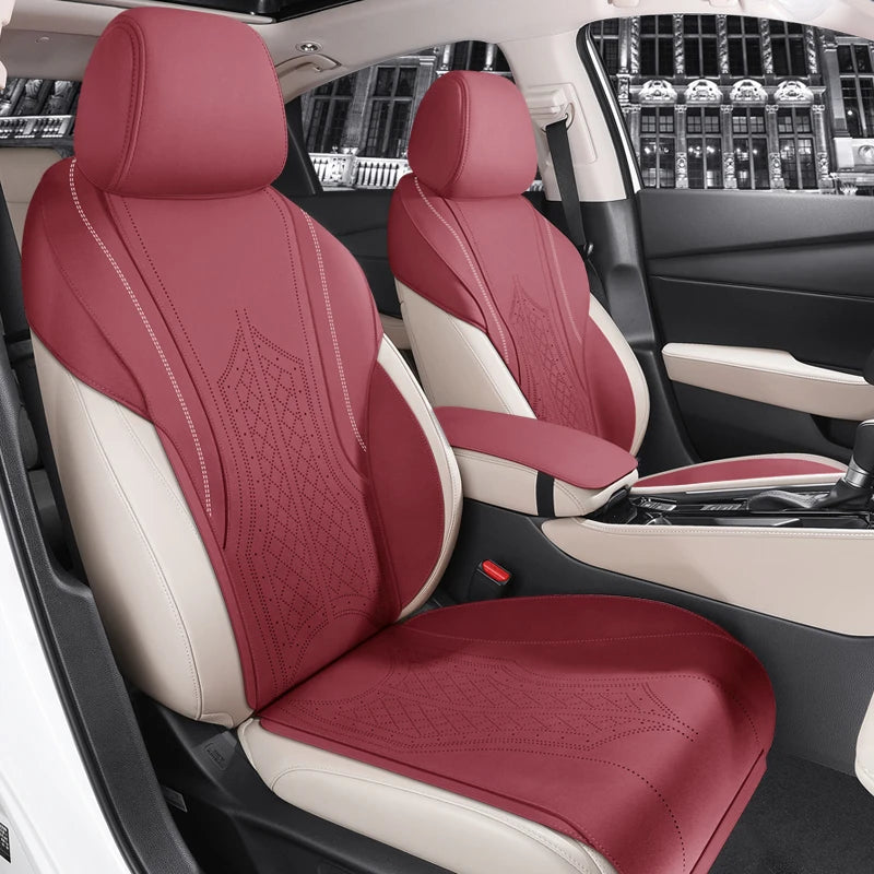 Custom Fit Suede Car Seat Covers for Honda Accord 2018–2023