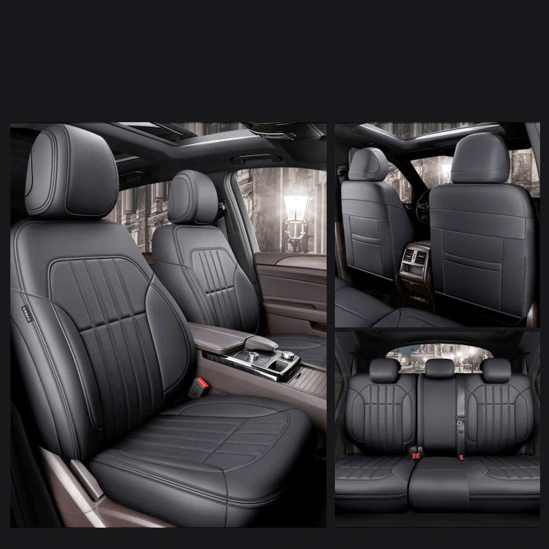 Custom Fit Leather Car Seat Covers for Mercedes-Benz W214