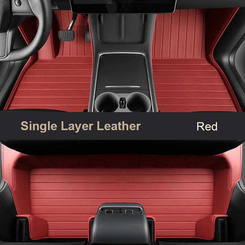 Eco-Friendly Car Floor Mats for Tesla Model Y