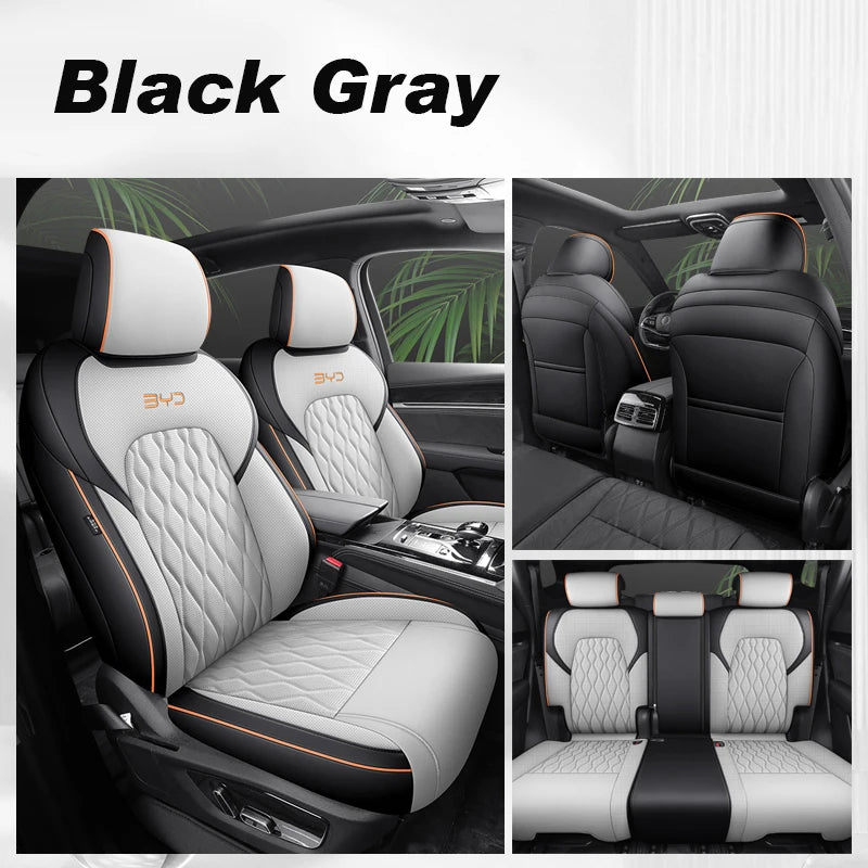 Custom Fit Leather Car Seat Covers for BYD Tang DM-i