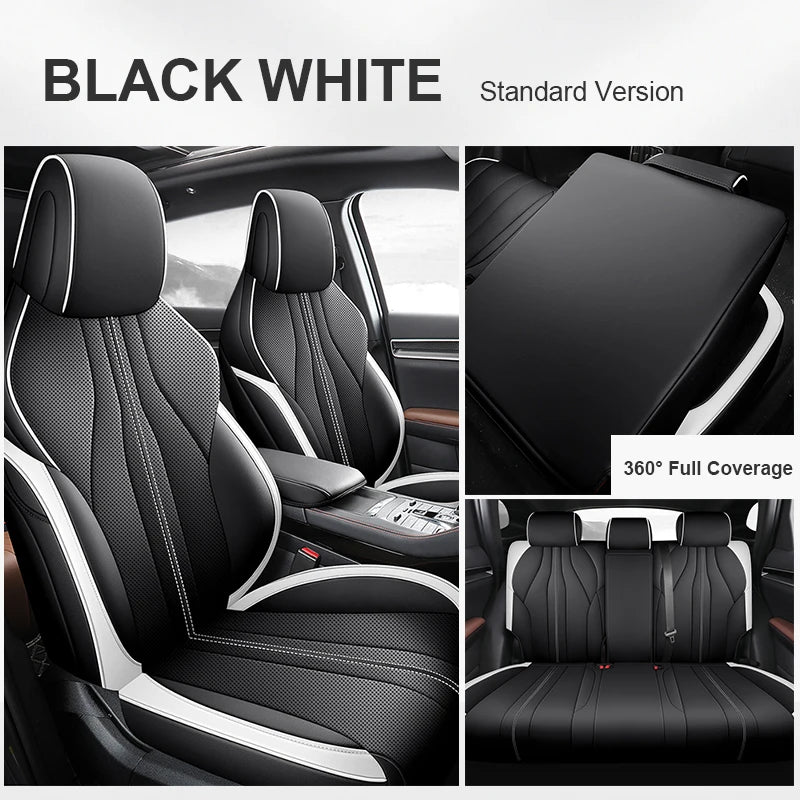 Custom Fit Leather Car Seat Covers for BYD Song Plus EV (2021–2025)