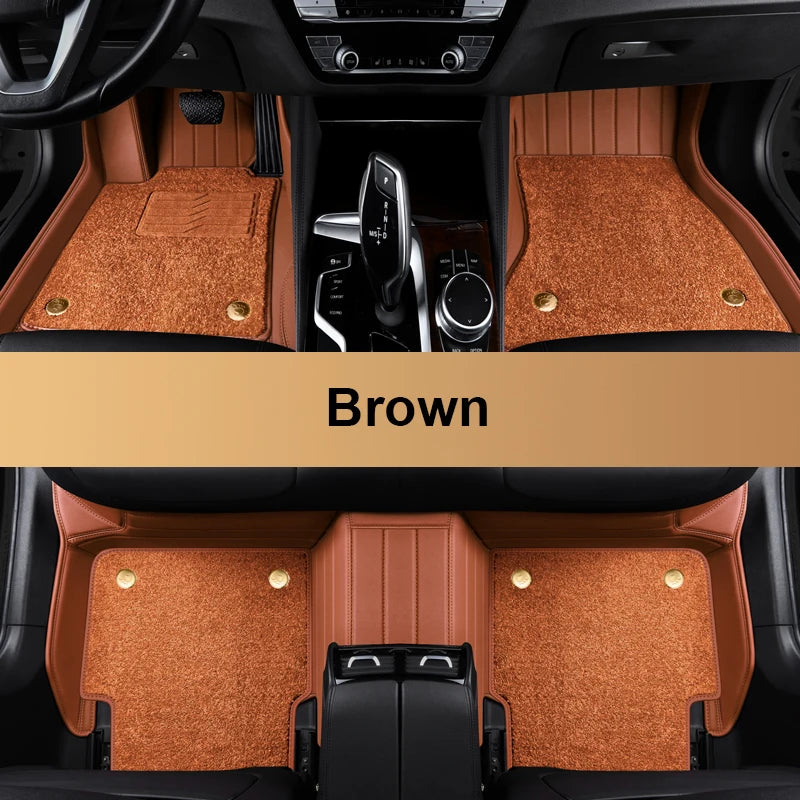 Custom Fit Leather Car Floor Mats for Tank 300