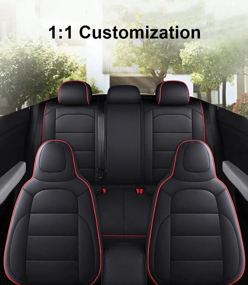 Custom Fit Leather Seat Covers for Volkswagen Polo