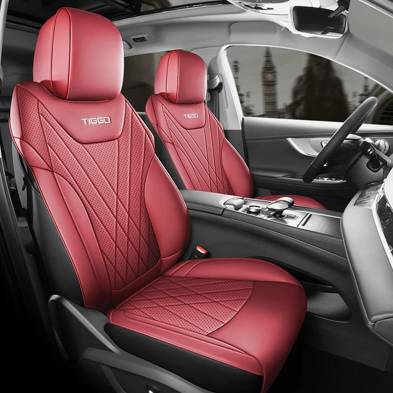 Custom Fit Leather Car Seat Covers for Chery Tiggo 8 Pro
