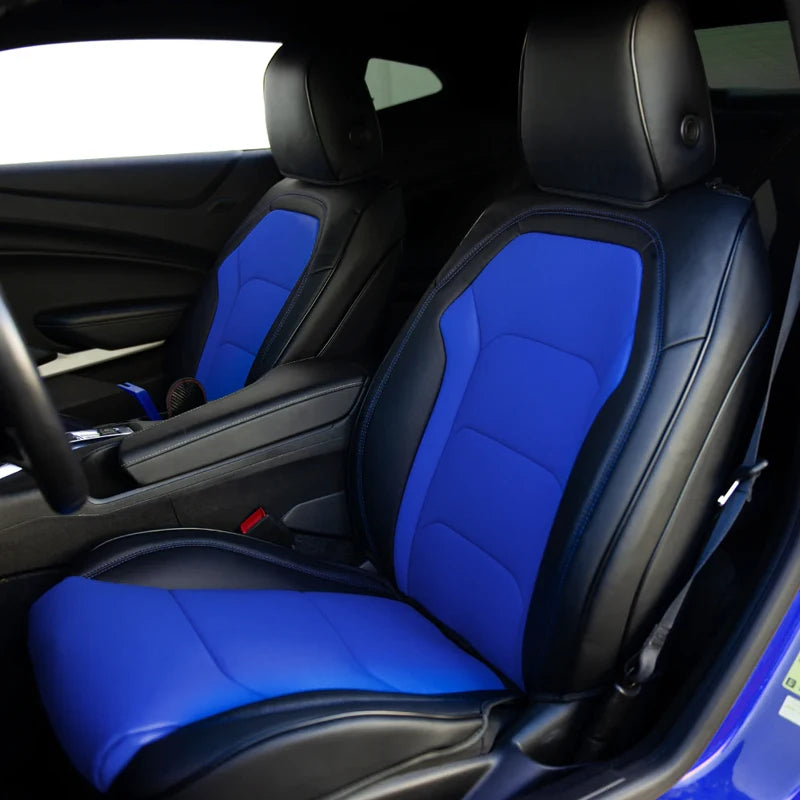 Custom Fit Leather Seat Covers for Chevrolet Camaro