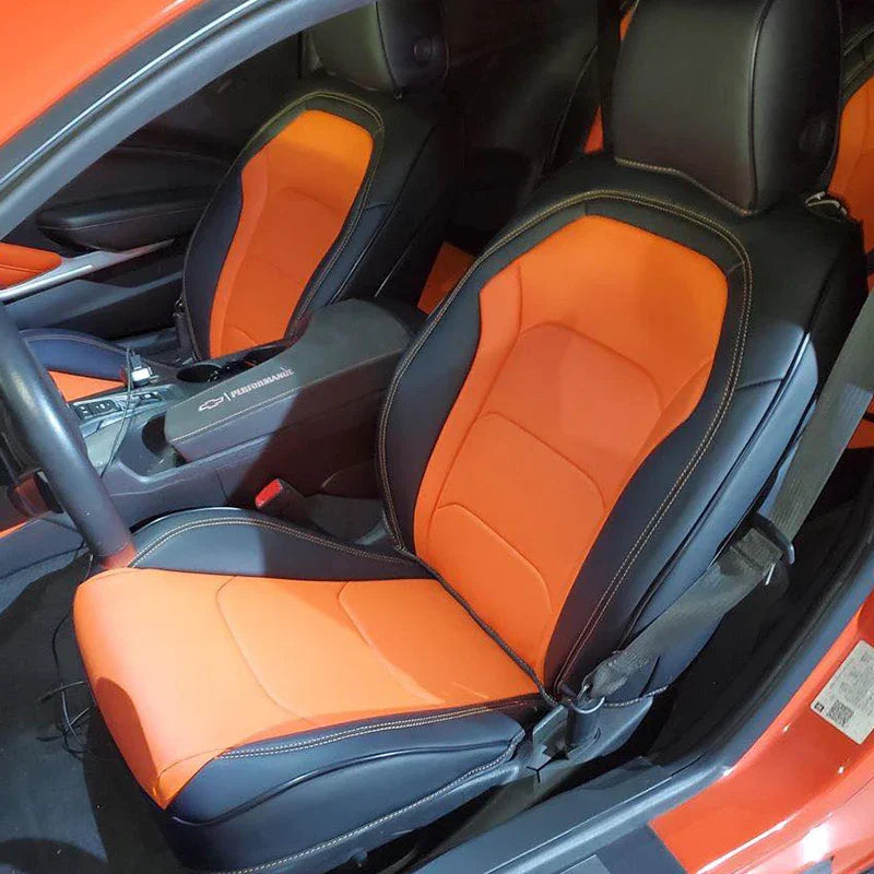 Custom Fit Leather Seat Covers for Chevrolet Camaro