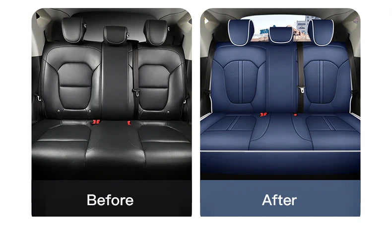 Custom Fit Leather Car Seat Covers for MG ZS