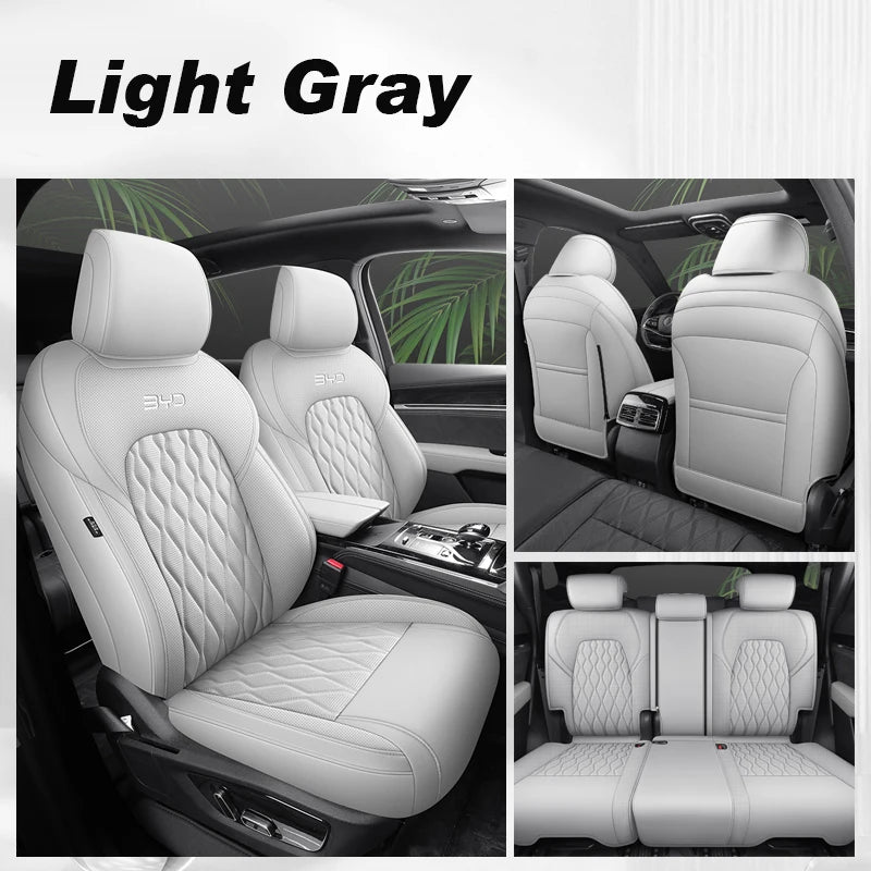 Custom Fit Leather Car Seat Covers for BYD Tang DM-i