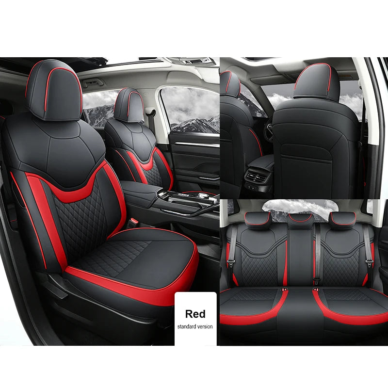 Custom Fit Leather Car Seat Covers Full Set for Haval Jolion