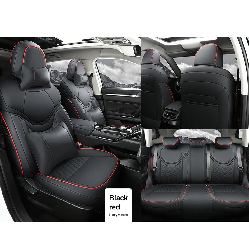 Custom Fit Leather Car Seat Covers Full Set for Haval Jolion