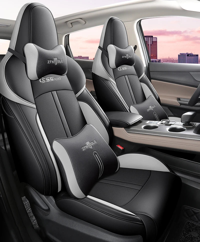 Custom Fit Leather Car Seat Covers for FAW Bestune T77 Pro (2019–2023)