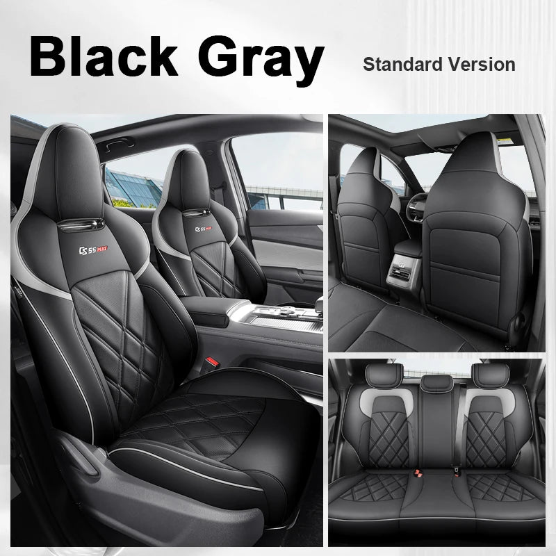 Custom Fit Leather Car Seat Covers for Changan CS55 Plus