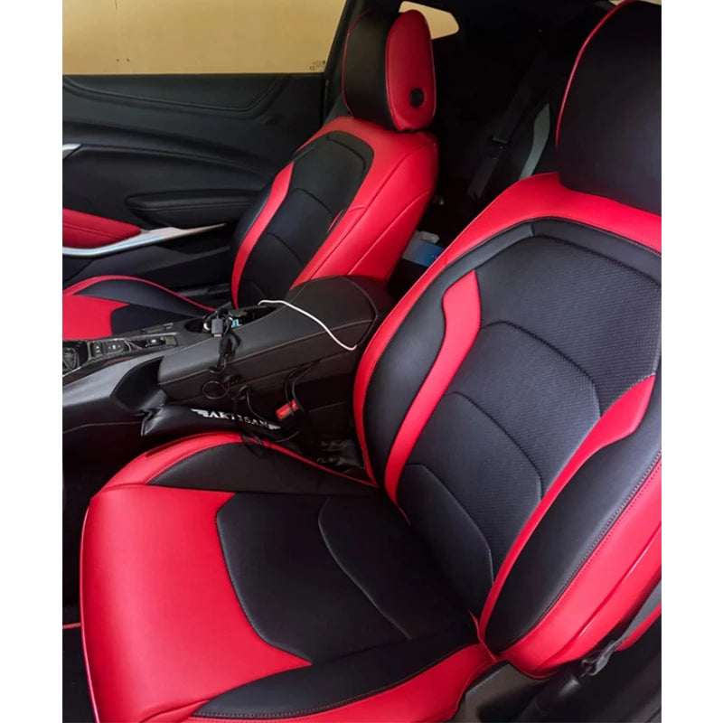 Custom Fit Leather Seat Covers for Chevrolet Camaro