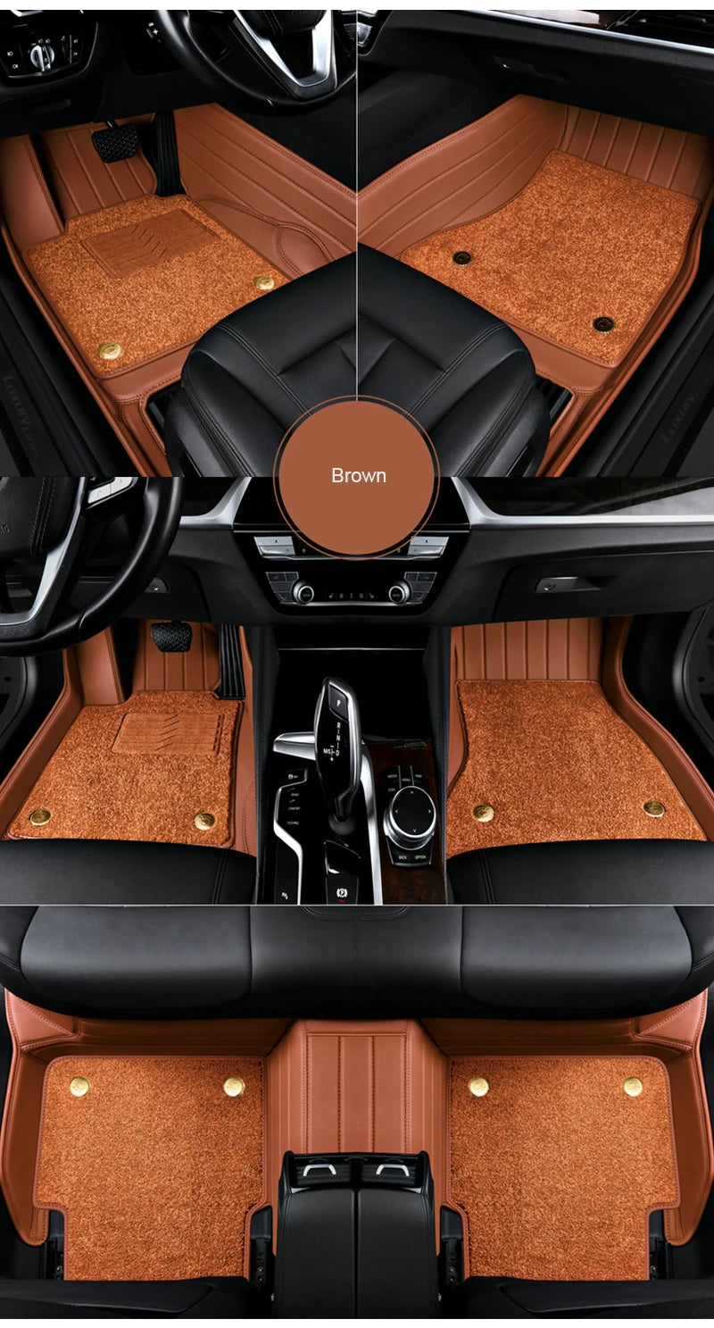 Custom Fit Leather Car Floor Mats for Tank 300