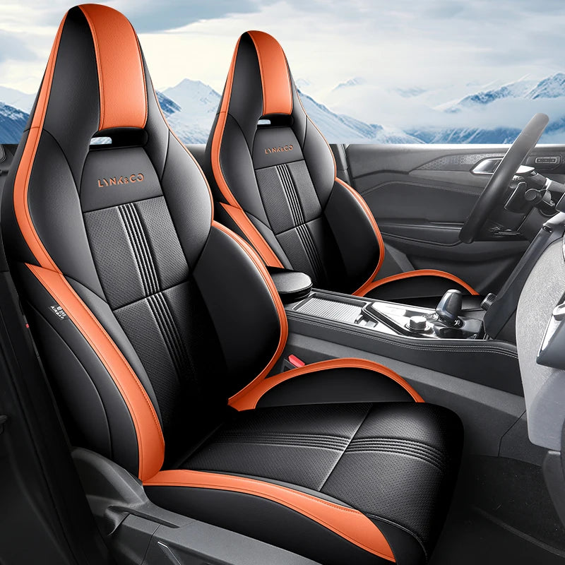 Custom Fit Leather Car Seat Covers for Lynk & Co 01 EV (2021–2024)