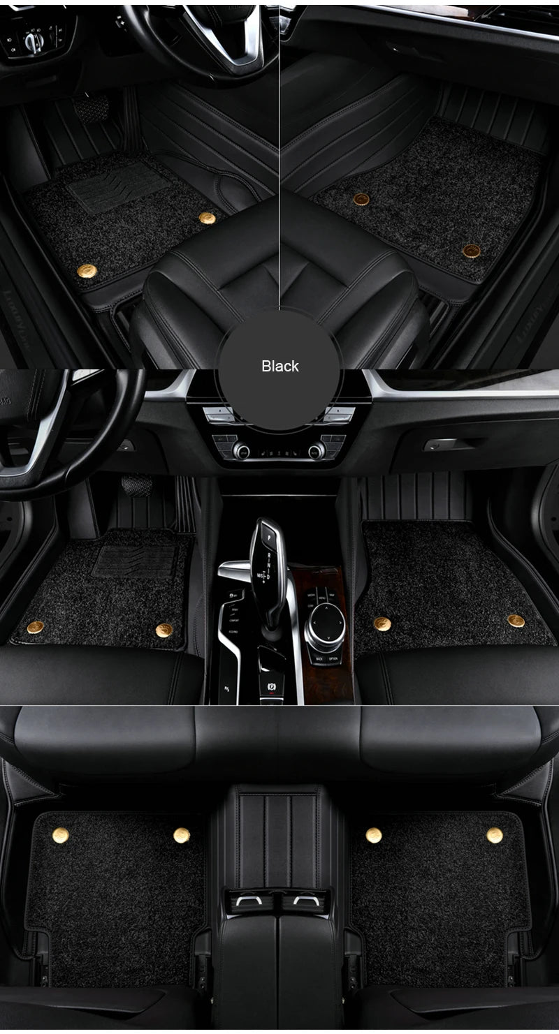 Custom Fit Leather Car Floor Mats for Tank 300