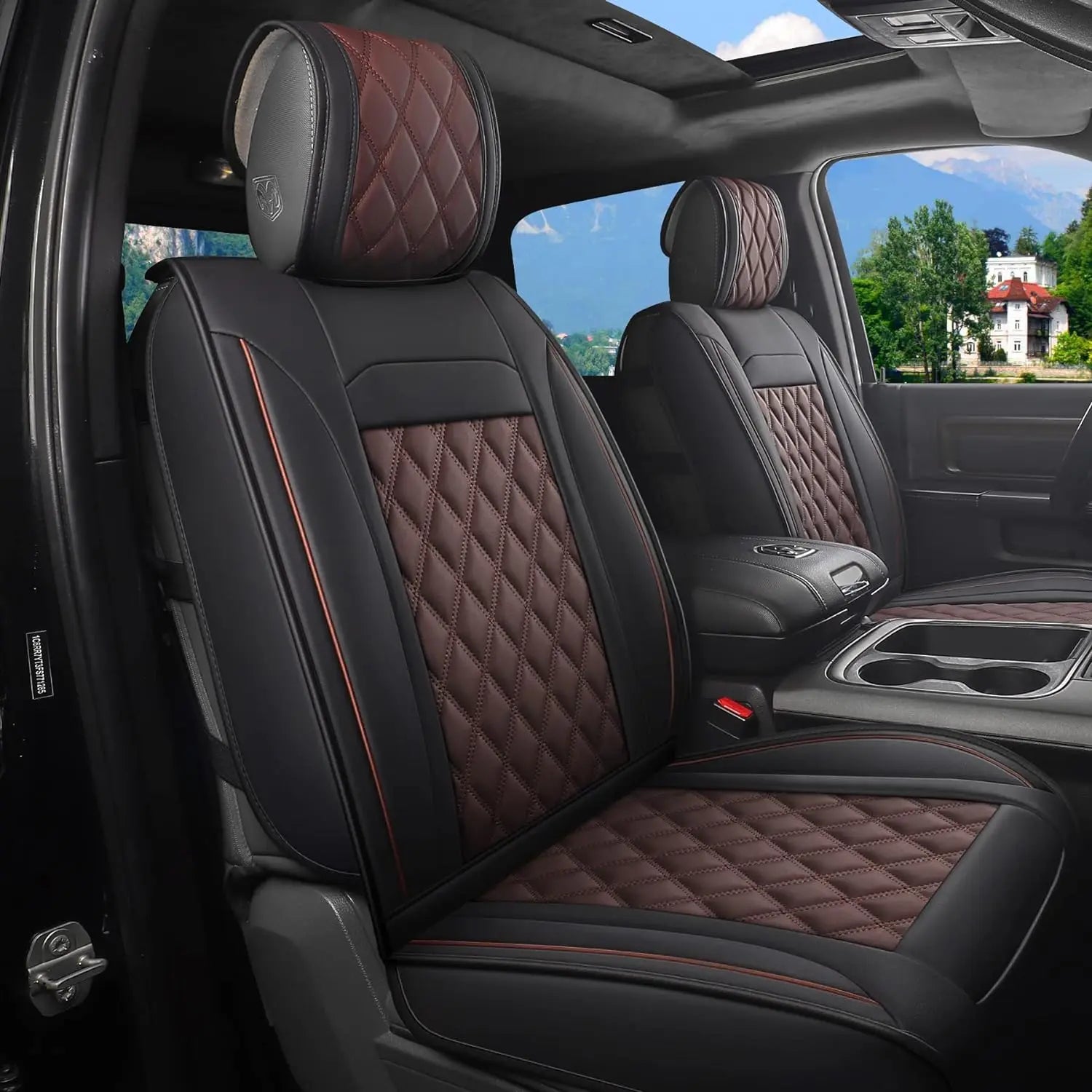 Custom Fit Leather Car Seat Covers for Chevrolet Colorado (2015–2024)
