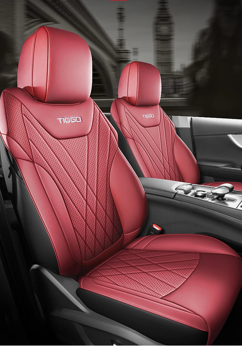 Custom Fit Leather Car Seat Covers for Chery Tiggo 8 Pro