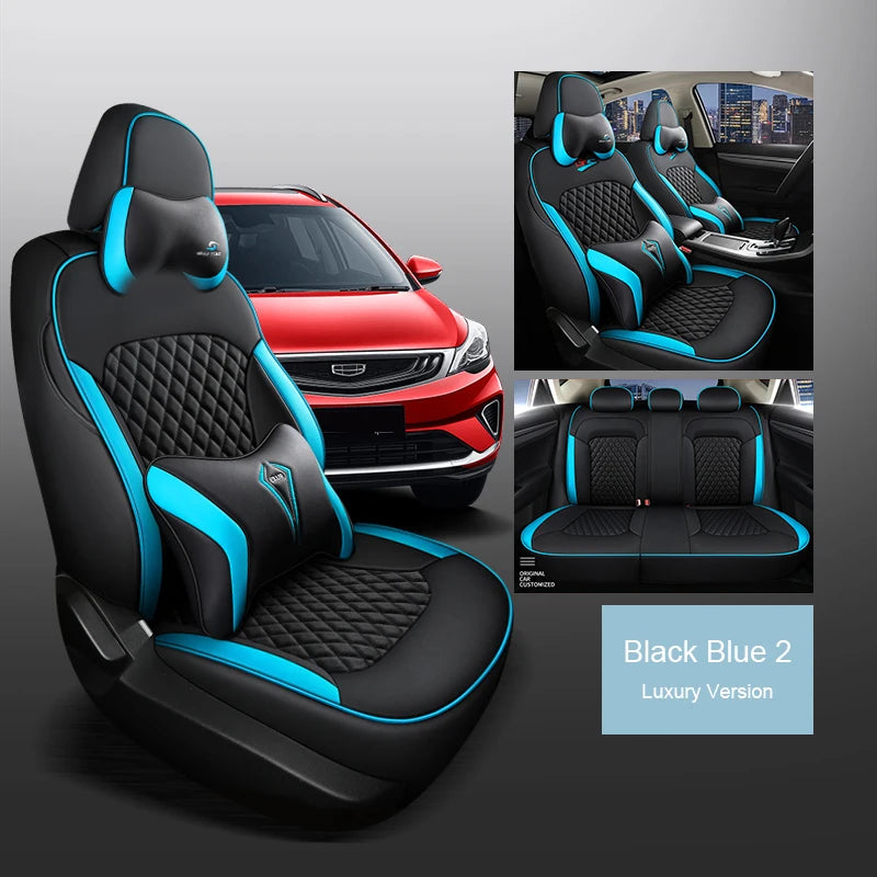 Custom Fit Leather Car Seat Covers for Geely Emgrand S7