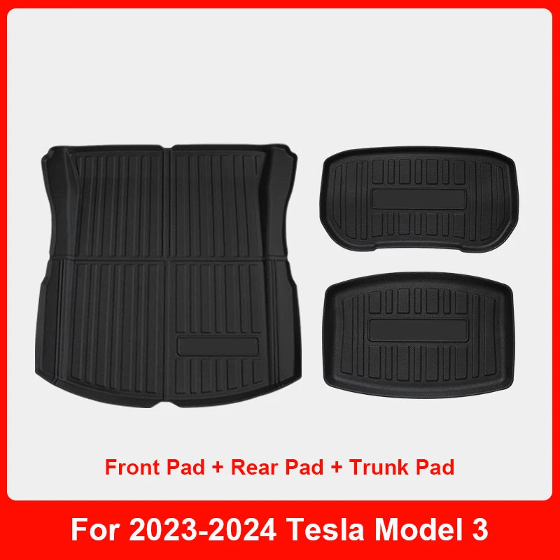 Custom TPE Floor Mats for Tesla Model 3