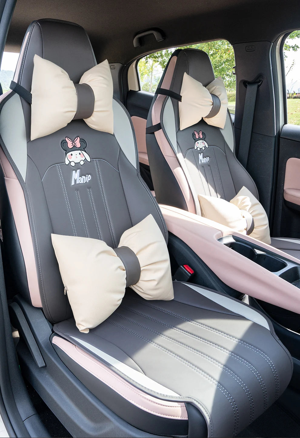 Custom Half-Cover Leather Seat Cushion Pads for BYD Seagull