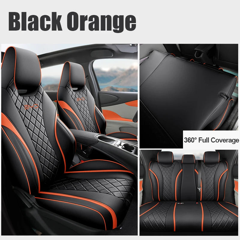 Custom Fit Leather Car Seat Covers for BYD Dolphin