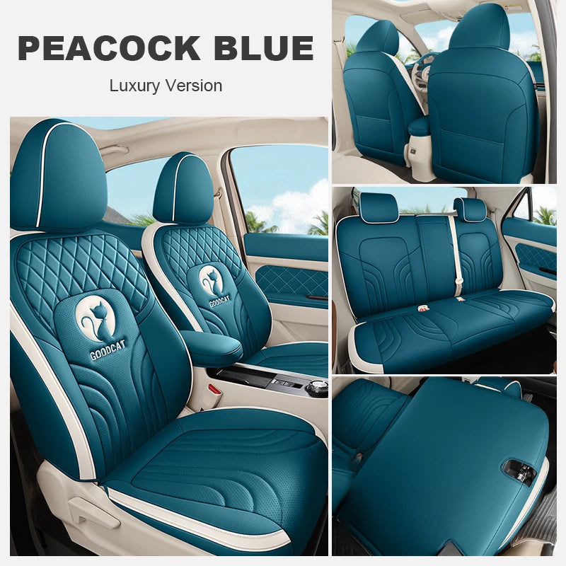 Custom Fit Leather Car Seat Covers for GWM Ora 03